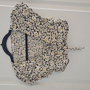 AE Cropped Floral Tee - XS